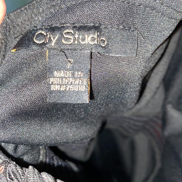 Black Sequin & Sparkle party Dress - Picture 4 of 4